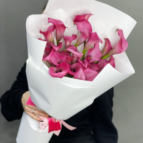 Монобукет из 21 каллы в Долгопрудном