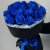 Букет "Блу мун" из 15 синих роз (Эквадор) в Долгопрудном