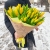 Букет 49 желтых тюльпанов в Долгопрудном