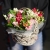 Композиция в корзине "Майя" из гиацинтов, альстромерий и эустом в Долгопрудном